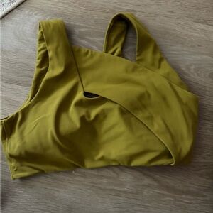 Lululemon Athletica Olive Sports Bra